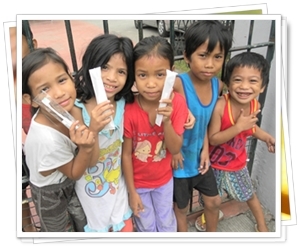 フィリピンの子供たち
